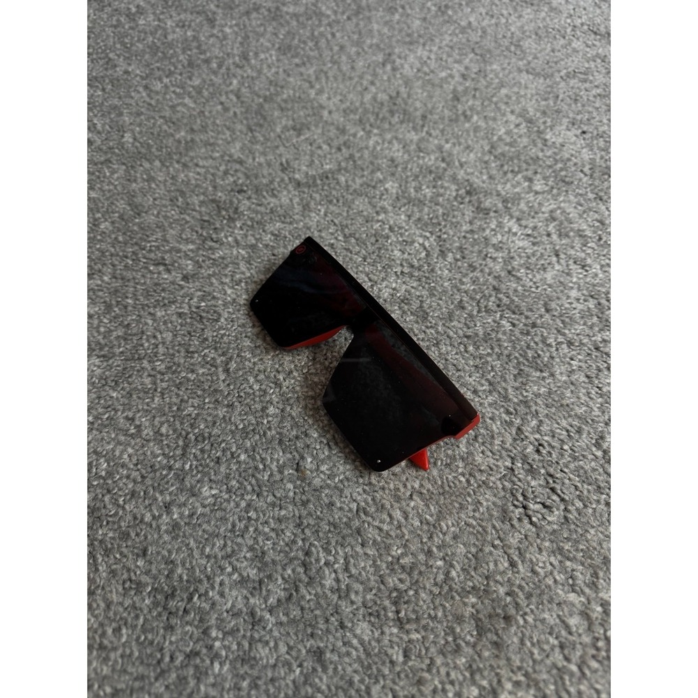 Black Sunglasses with Red Accents
